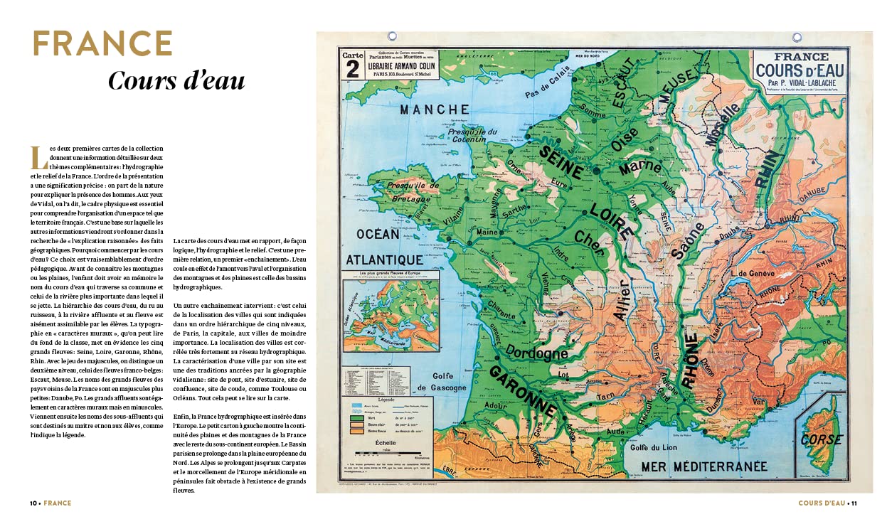 Les cartes murales de Vidal-Lablache