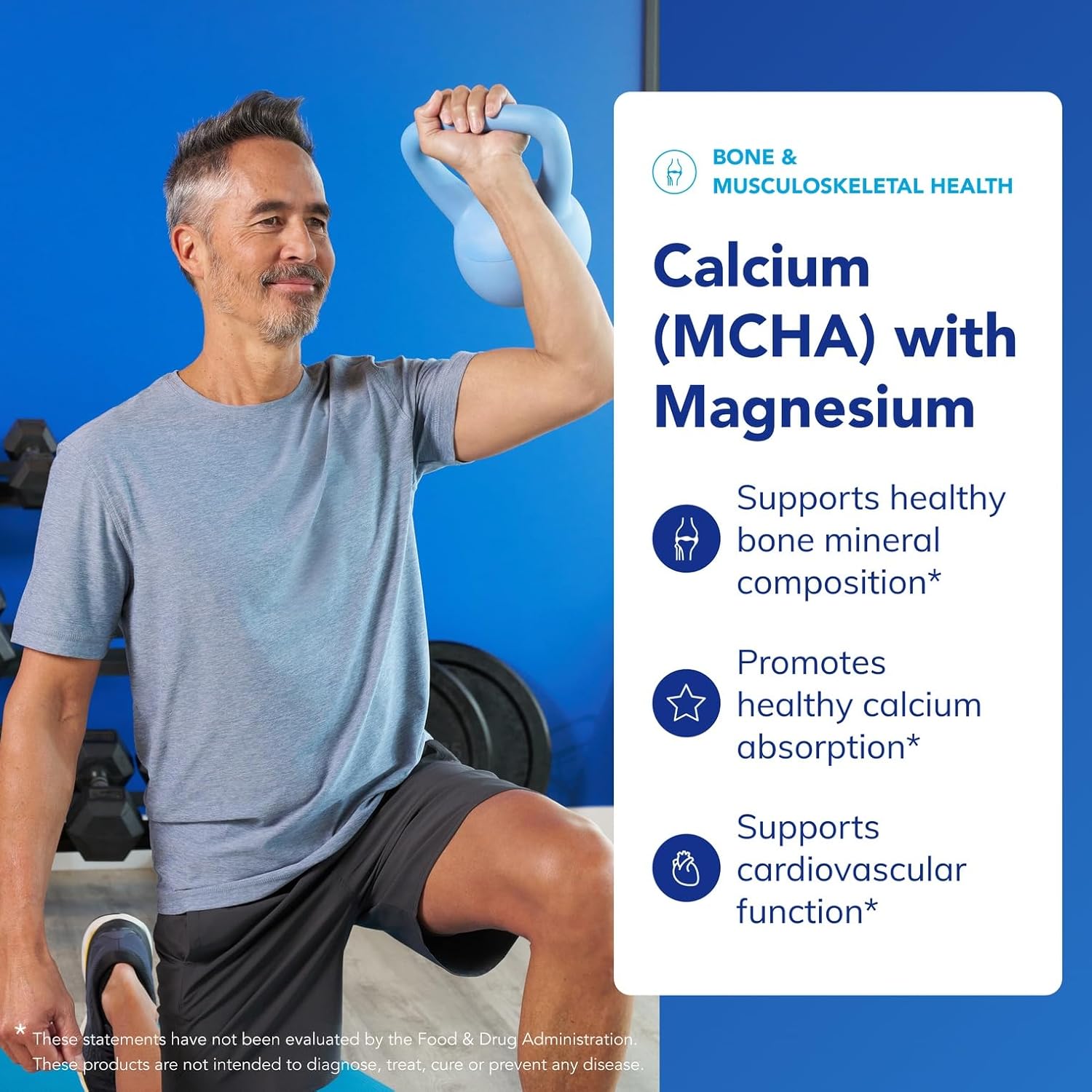 Pure Encapsulations Calcium MCHA with Magnesium | Hypoallergenic Dietary Supplement for Bone Support | 180 Capsules