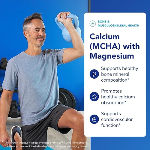 Miniatura 3 de Pure Encapsulations Calcio MCHA con magnesio  Suplemento dietético hipoalergénico para apoyo óseo  180 cápsulas