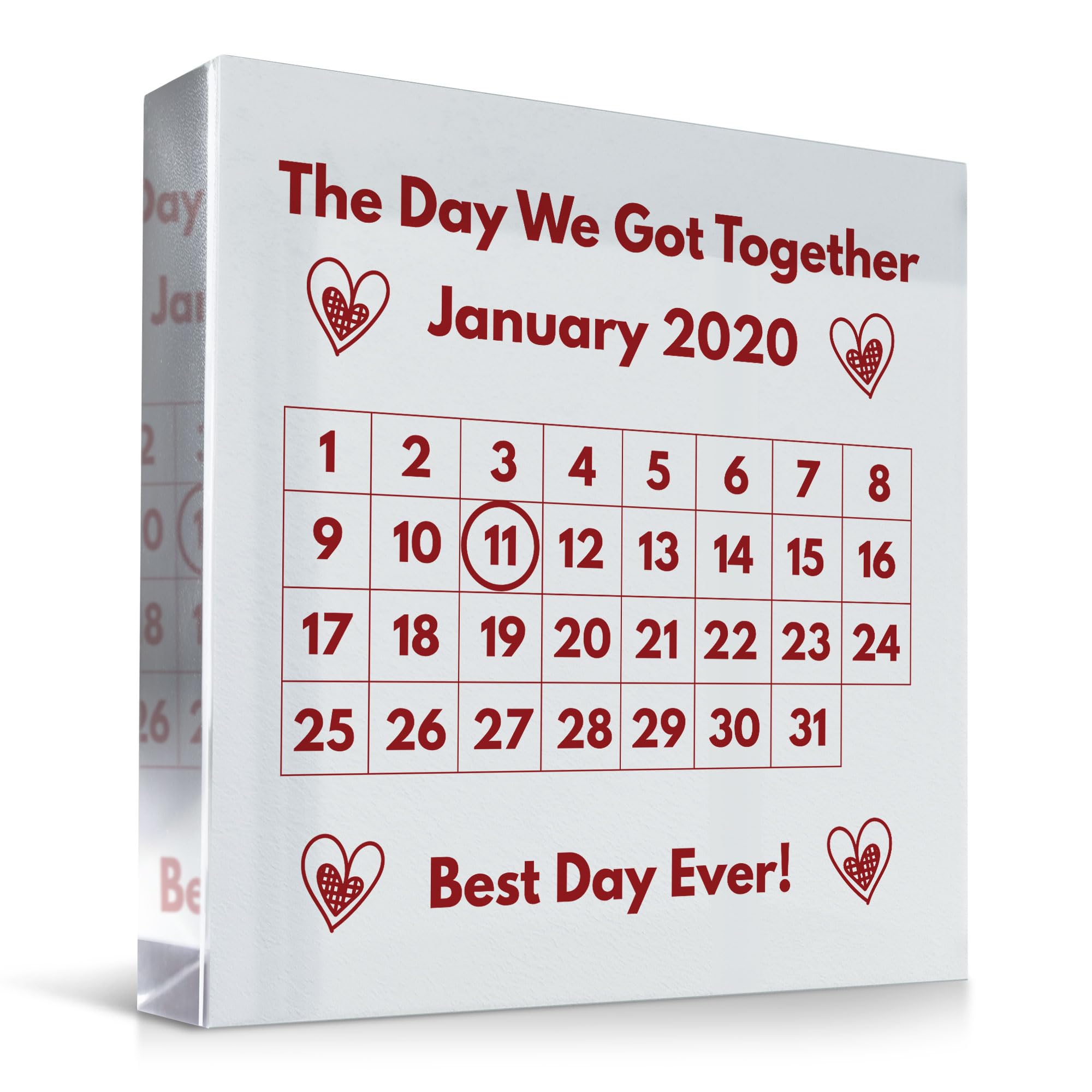 Red Ocean Personalised Engagement Anniversary For Him Her Wedding Husband Wife Boyfriend Girlfriend