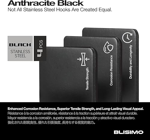 Miniatura 6 de Ganchos adhesivos resistentes. Gancho de pared adhesivo para toallas, abrigos, lufa. Eliminación sin daños. A prueba de agua y óxido para baño,