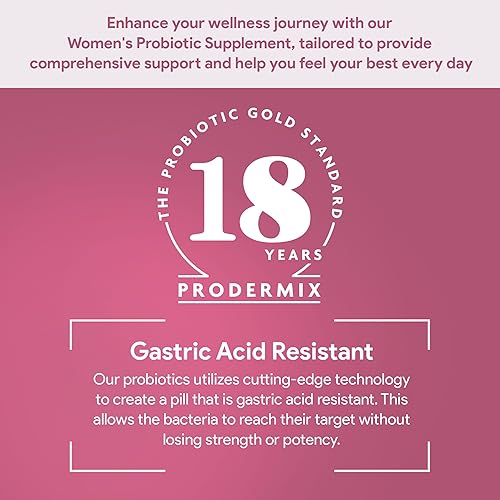 Miniatura 6 de Probióticos para mujeres, probióticos vaginales, promueve el equilibrio del pH, salud UT, 25 mil millones de UFC, suplemento para mujeres una vez al