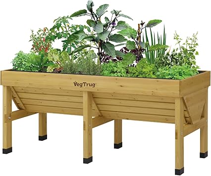 VegTrug® Raised Bed Classic Medium 1.8m, Natural