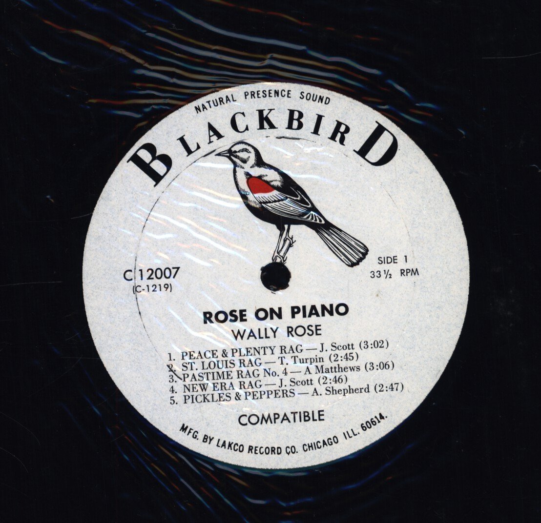 Wally Rose: Rose on Piano (Jazz From San Francisco Series, Vol. 1)