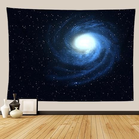 Amazon Co Jp 宇宙星空り インテリア タペストリー おしゃれ 北欧 風景 湖 海 大判 大きい だまし絵 癒し 城 カラー 部屋 飾り付け 窓 景色 ポスター 飲み会 背景布 デコレーション宇宙 壁 布 180 230cm 背景 写真 自然 ホーム キッチン