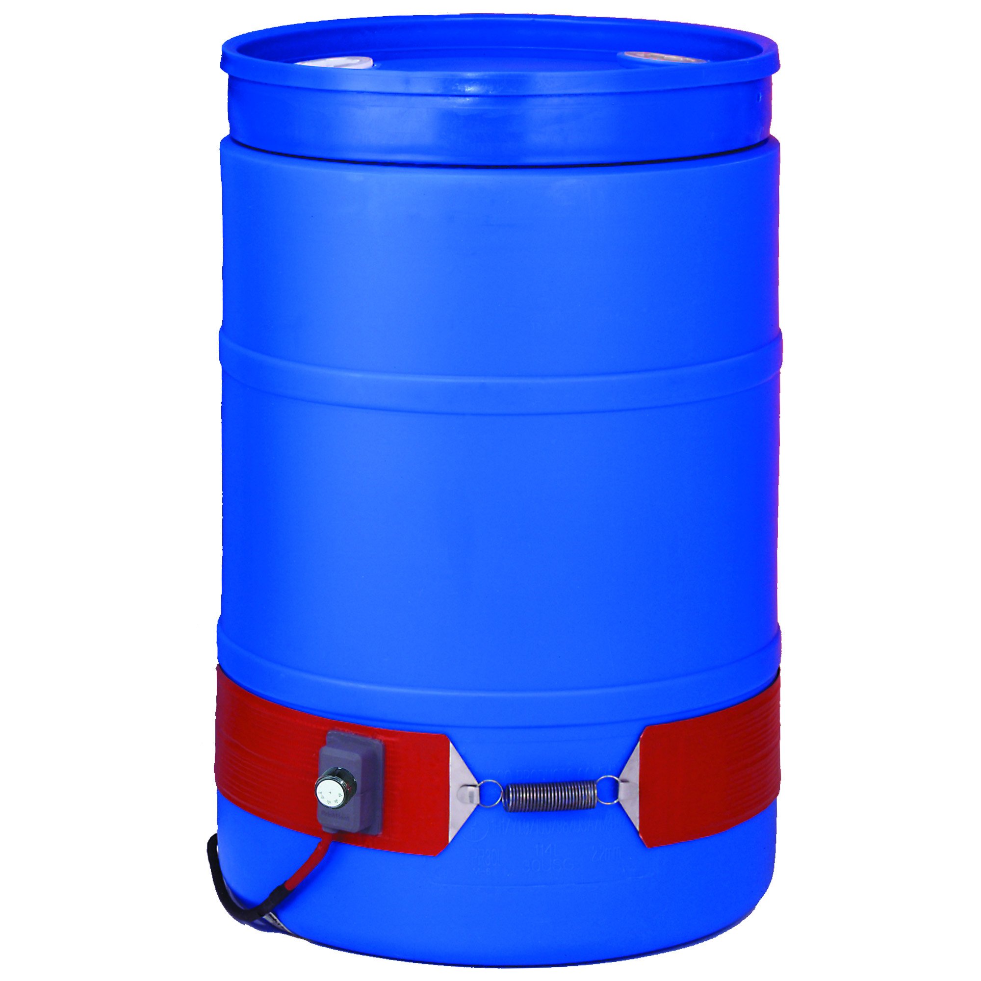 BriskHeat DPCH15 DPCH Extra Heavy Duty Poly Drum Heater, Fits 55-Gallon Poly Drums, 3-Layer Reinforced Silicone Rubber, W x L: 4 x 70-Inch, Diameter: 22.3-Inch, 120VAC