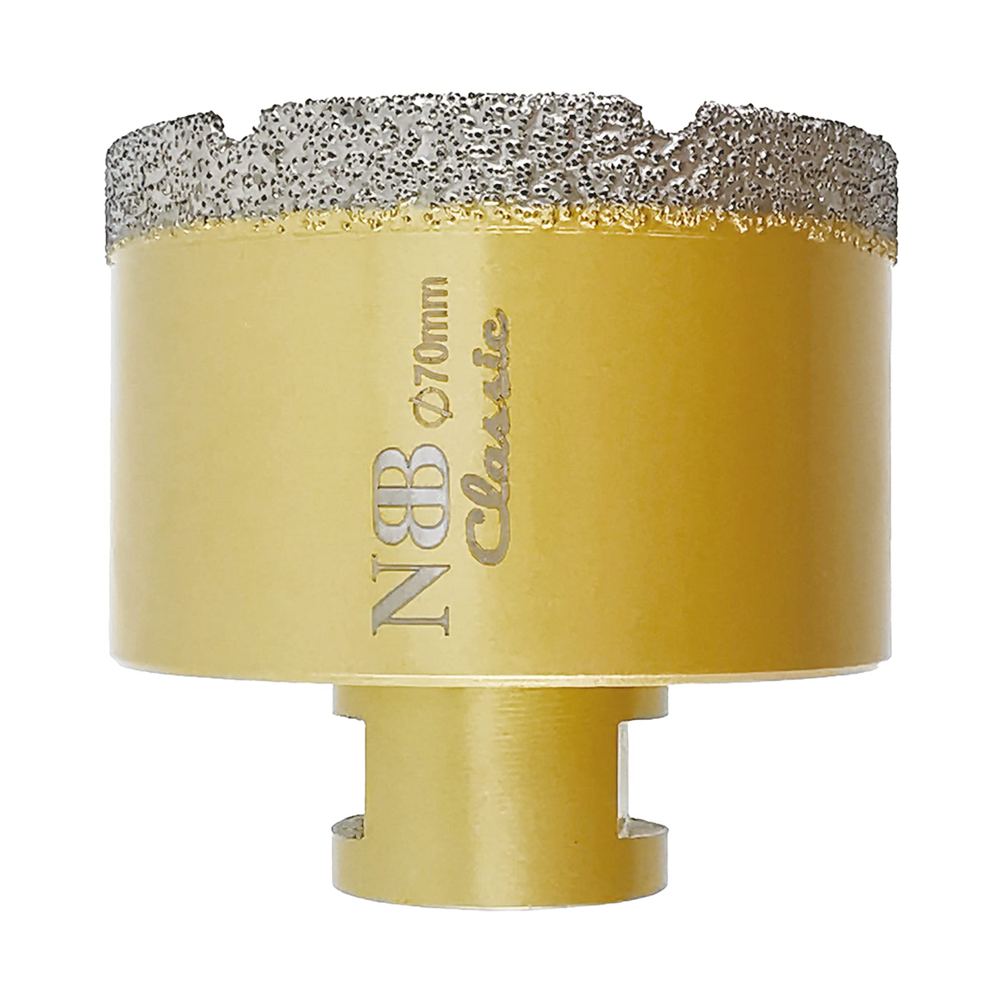 NBB vacuum brazed diamond hole saw with M14, Classic Golden type