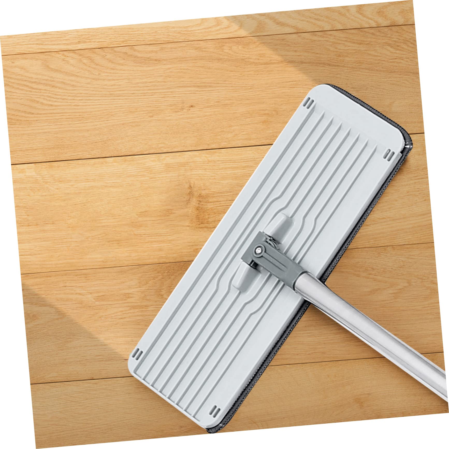 Didiseaon Juego de Trapeador y Balde con Escurridor de Microfibra para Limpieza de Pisos, Mango Integrado Cómodo y 6 Paños de Repuesto para Hogar