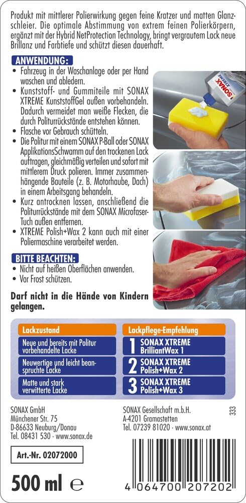SONAX XTREME Autopflege Set inkl. Tasche (8-teilig); Autoreinigungs- & Pflegeset für den Fahrzeug-Außenbereich (Lack & Felgen) | Art-Nr. 07615410