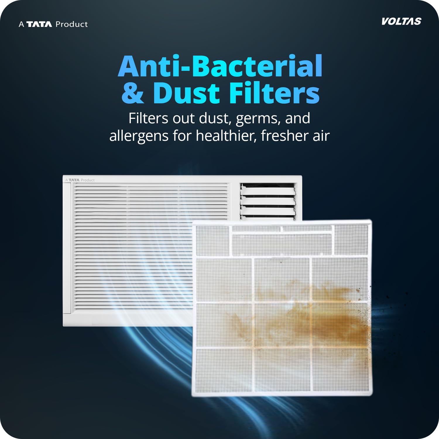 Voltas 122FS PLATINA Anti-Dust Filter