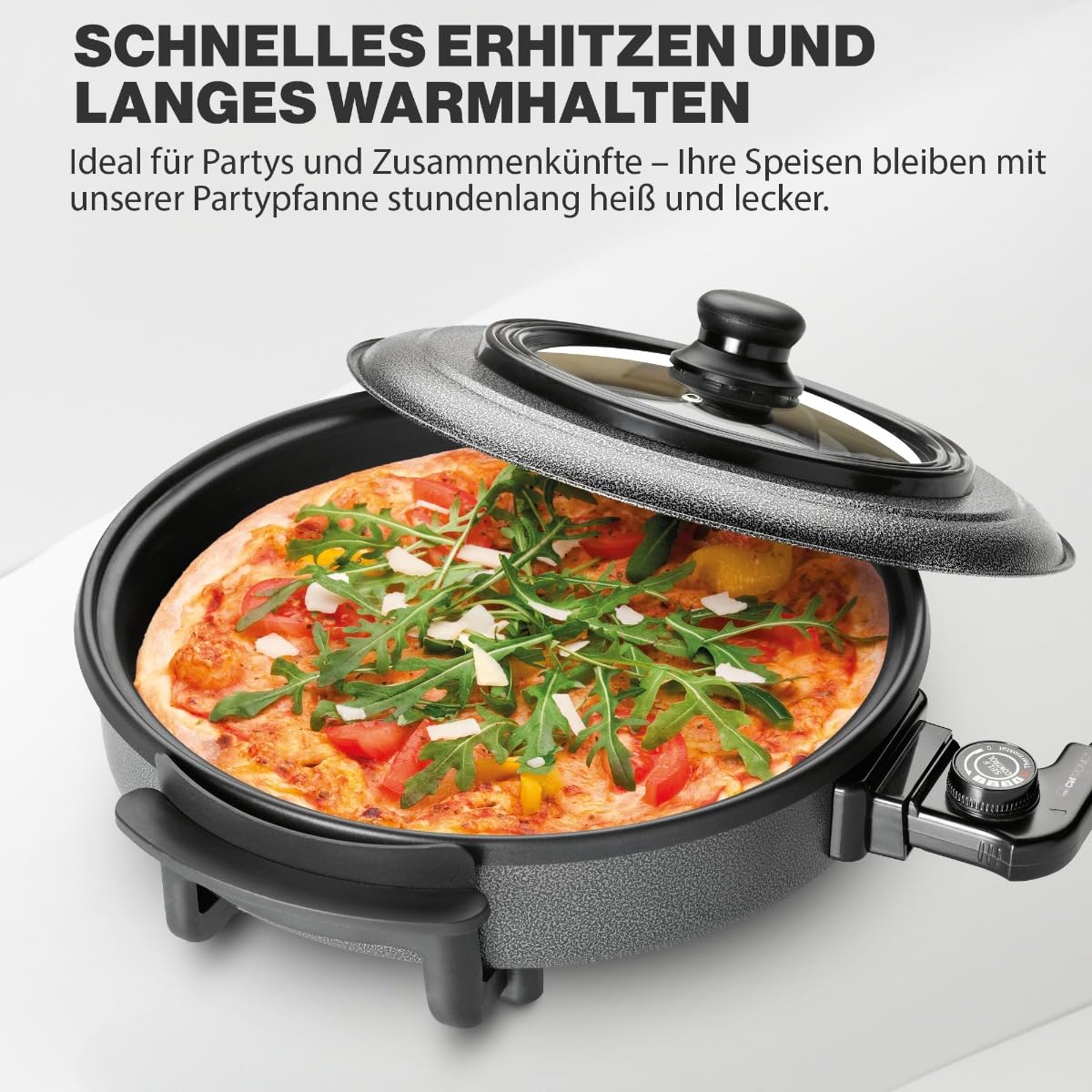 Clatronic PP 3402 Padella Stufati e Arrosti