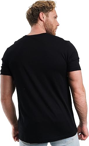 Miniatura 2 de Merino.tech Camiseta de lana merino para hombre, 100% lana merina orgánica, capa base ligera + calcetines de lana de senderismo