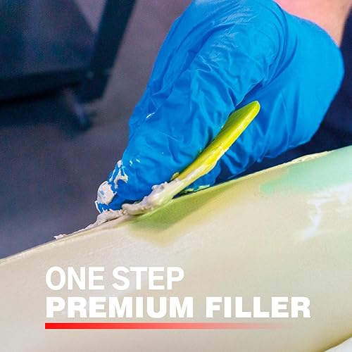 Miniatura 8 de Maxifill Plus Premium - Relleno ligero de carrocería de 3 litros + endurecedor - Fácil de lijar, alta capacidad de dispersión para reparaciones de