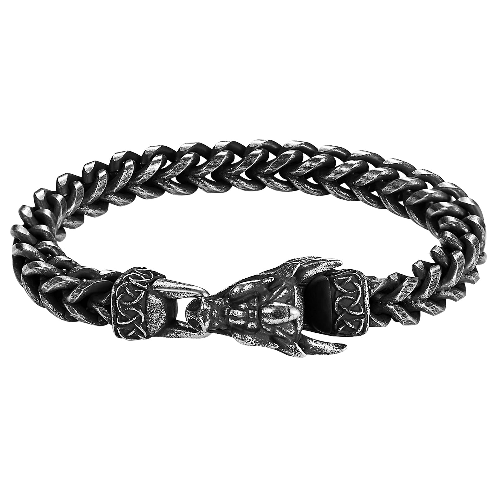 OIDEA Damen Motivations Armband mit Gravur: Graviert Lass sc