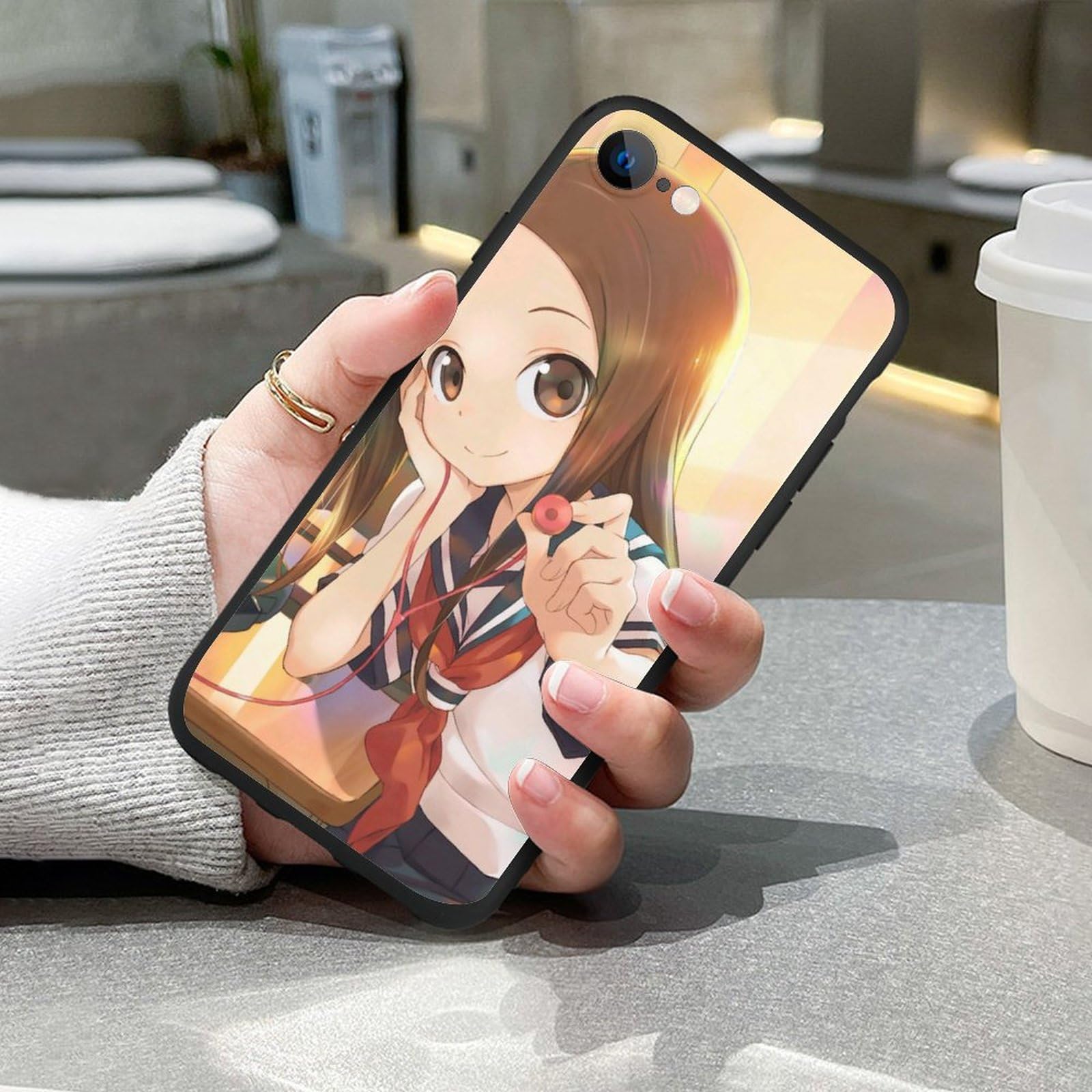 Amazon.co.jp: iPhone SE 用ケース 第3世代 からかい上手の高木さん