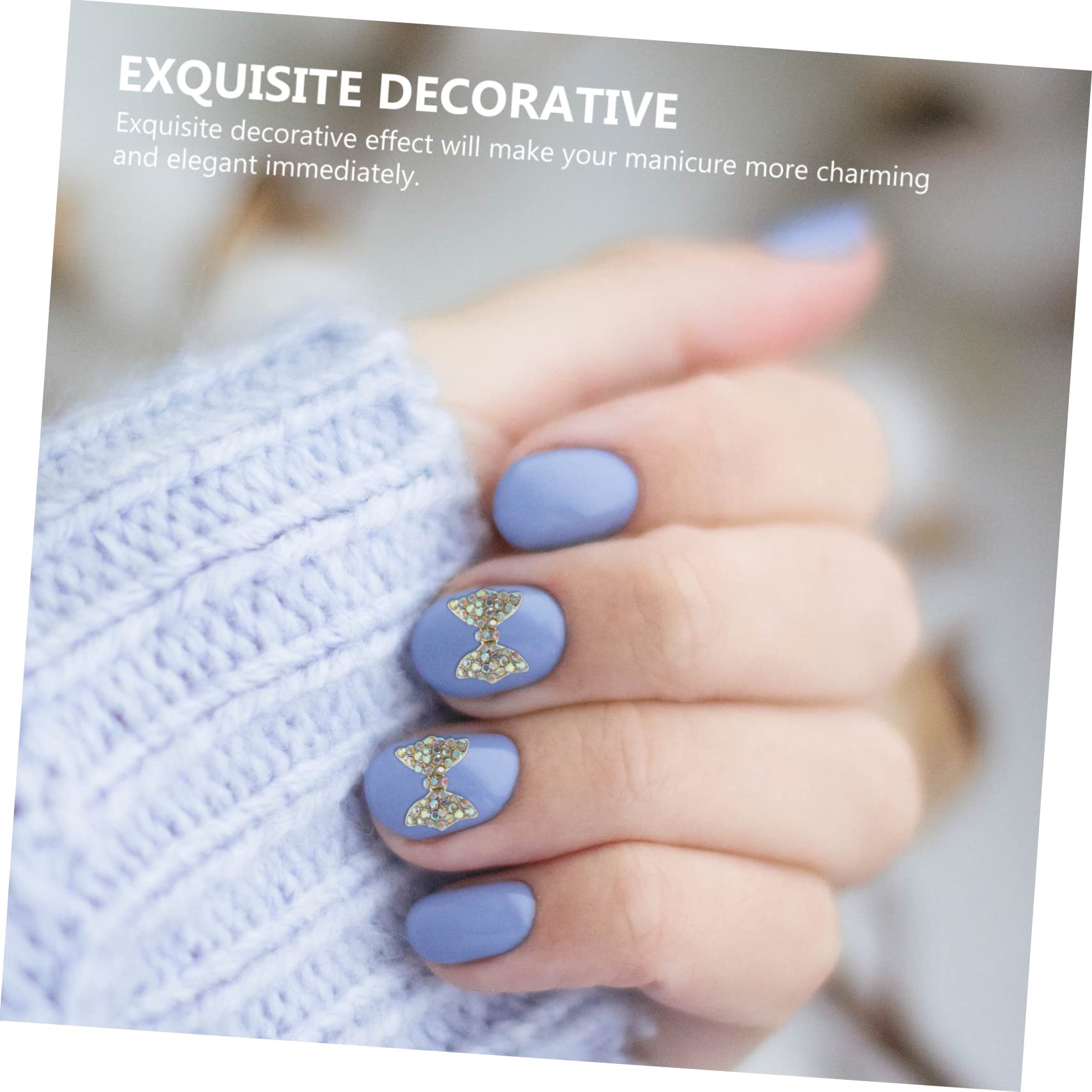 5 Ensembles Accessoires De Nail Art Décorations Outils Pour Ongles Naturels Et Artificiels Fournitures De Diy 10 Pièces * 5