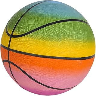 Rhode Island Novelty 9.5 Inch Rainbow Basketball One Per Order