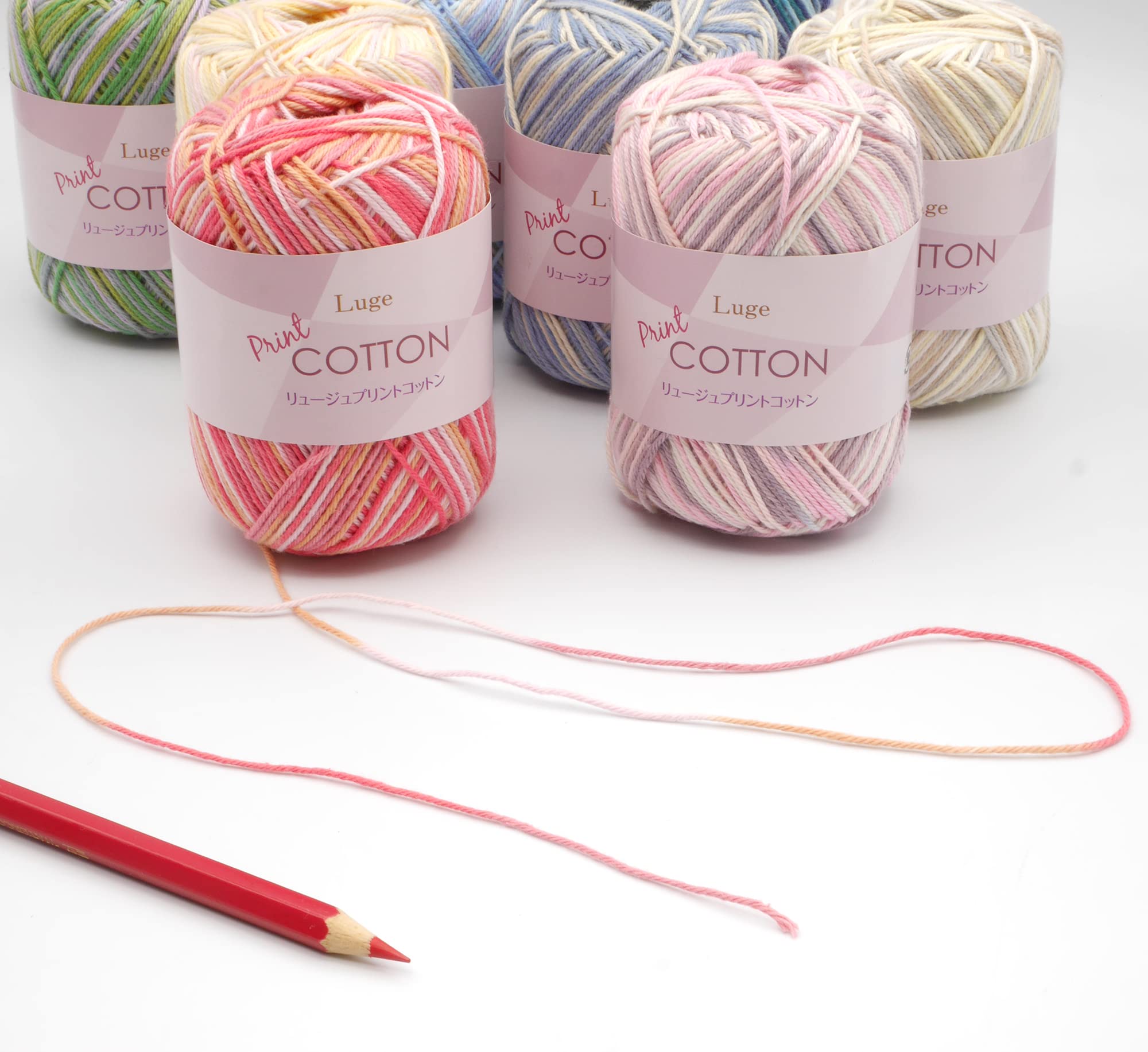 Amazon | 元廣 SKI YARN (スキー毛糸) リュージュ プリントコットン 合