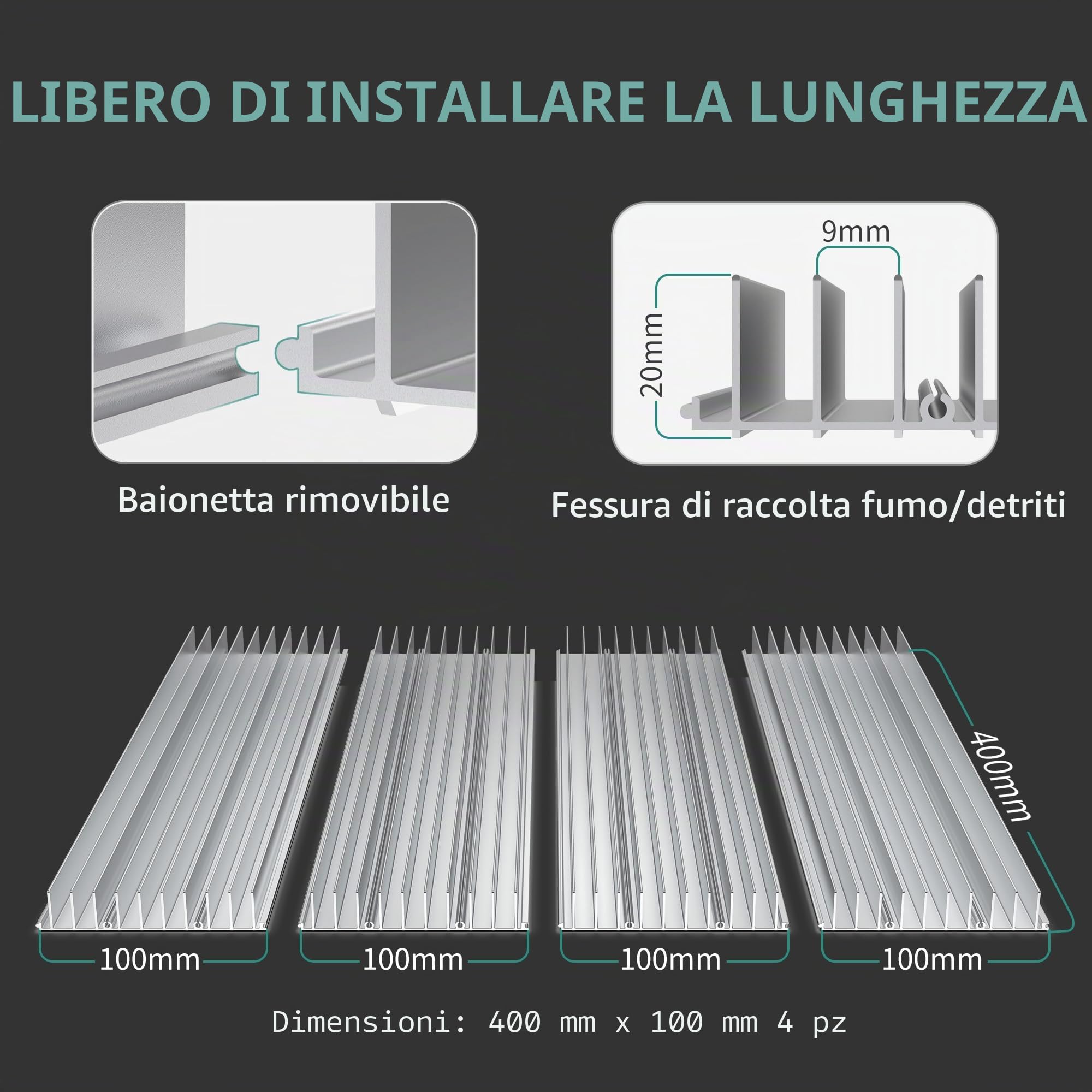 Puikos Letto laser a nido d'ape 400 x 400 mm, tavolo da lavoro a nido d'ape per macchina per incisione laser/taglierina laser, protezione desktop, montaggio gratuito, dissipazione rapida del calore e
