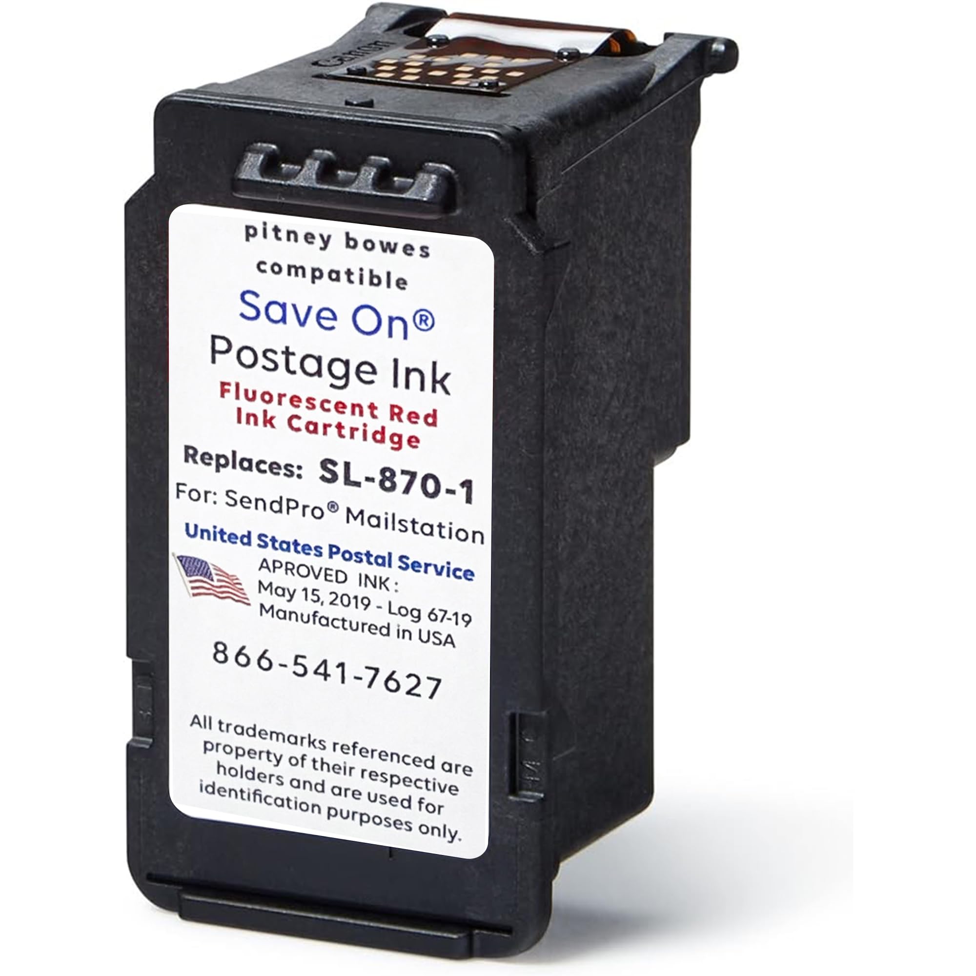Aazon.co: SL-870-1 Red Ink Cartridge For PB SendPro Ailstation (CSD1