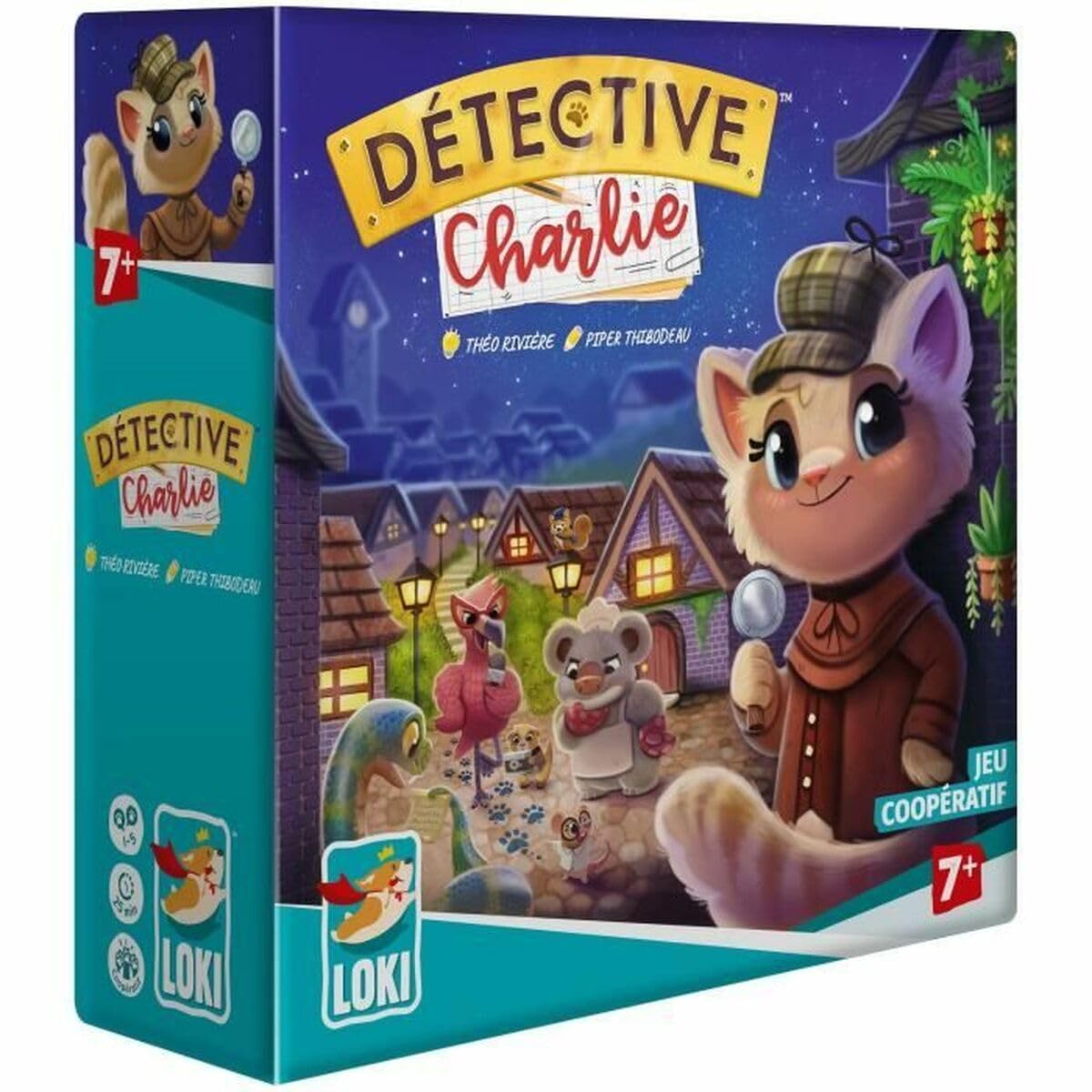 Iello Juego de Mesa Détective Charlie (FR)