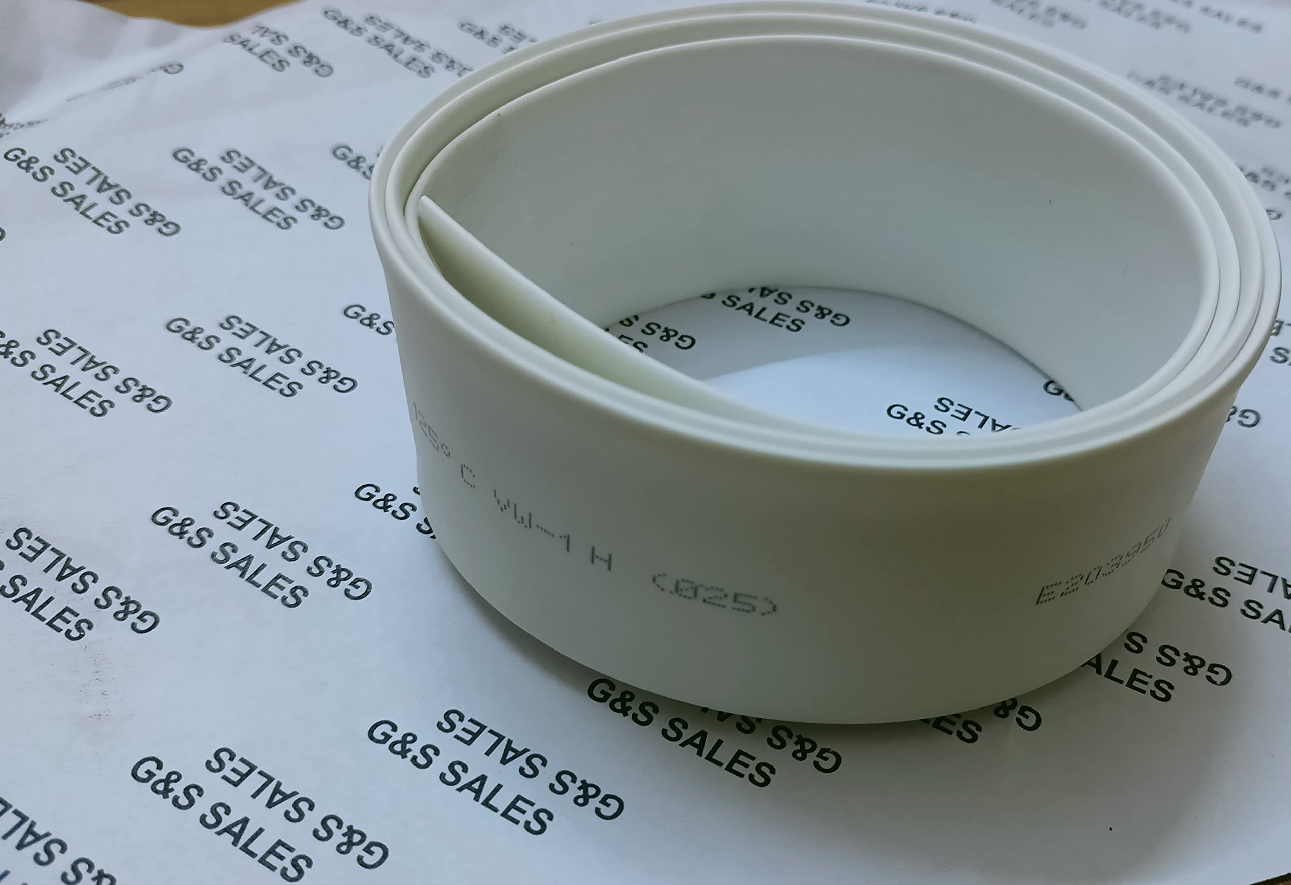 G&S SALES 25mm Diameter White Polyolefin Heat Shrink Tube Sleeve (0.5 Meter) (B0C2YZC18W) Amazon Price History, Amazon Price Tracker