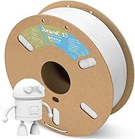 Vista 16 de DURAMIC 3D - Filamento de ácido poliláctico mate de 1.75mm negro, carrete de cartón de 1kg con acabado mate, filamento para impresora 3D PLA