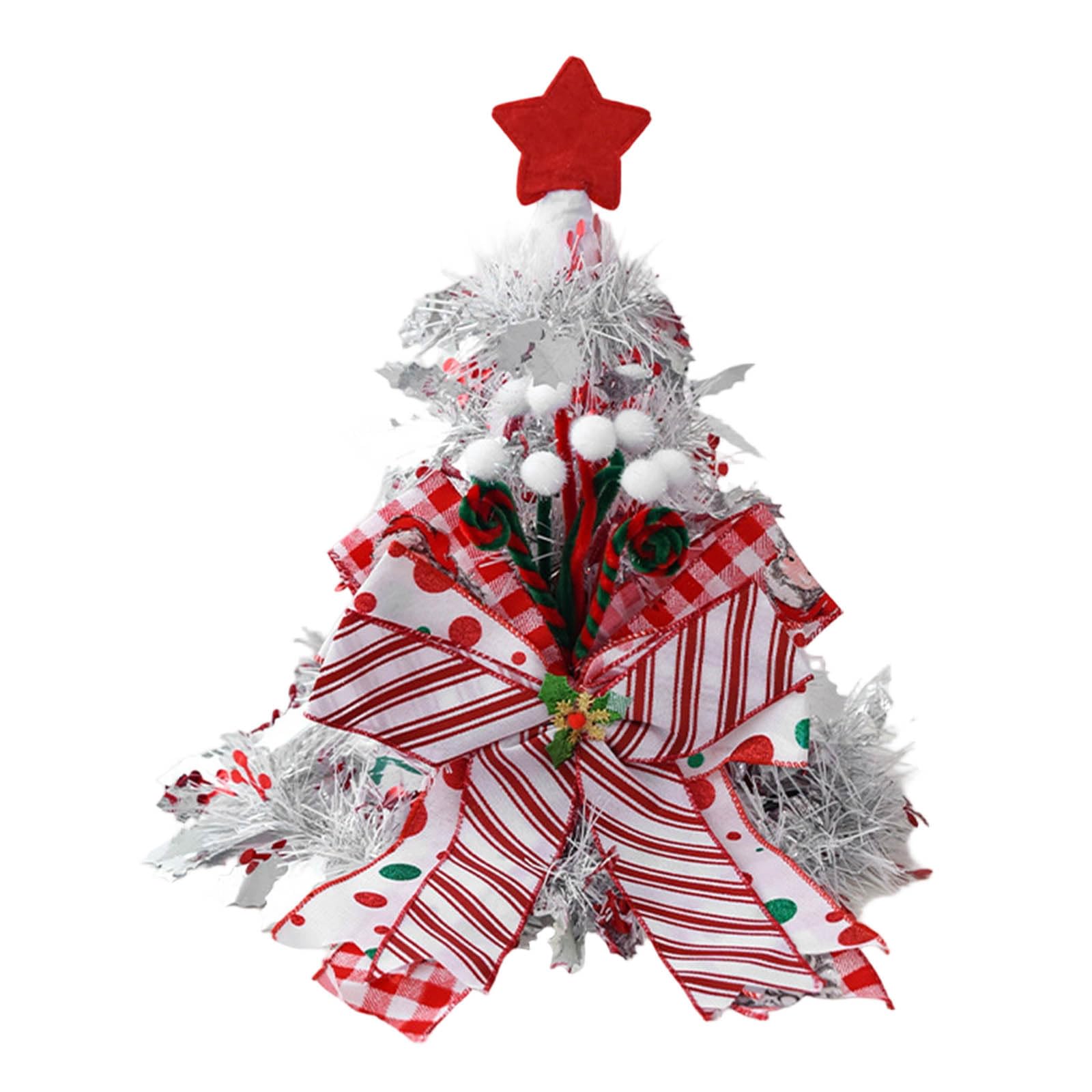 Buxuaaaa B Uxuaaaa Holiday Santa Hat Tree Toppers Ornament Multipurpose Christmas Decors Portable Fabric Design Indoor Outdoors Use Santa Hat