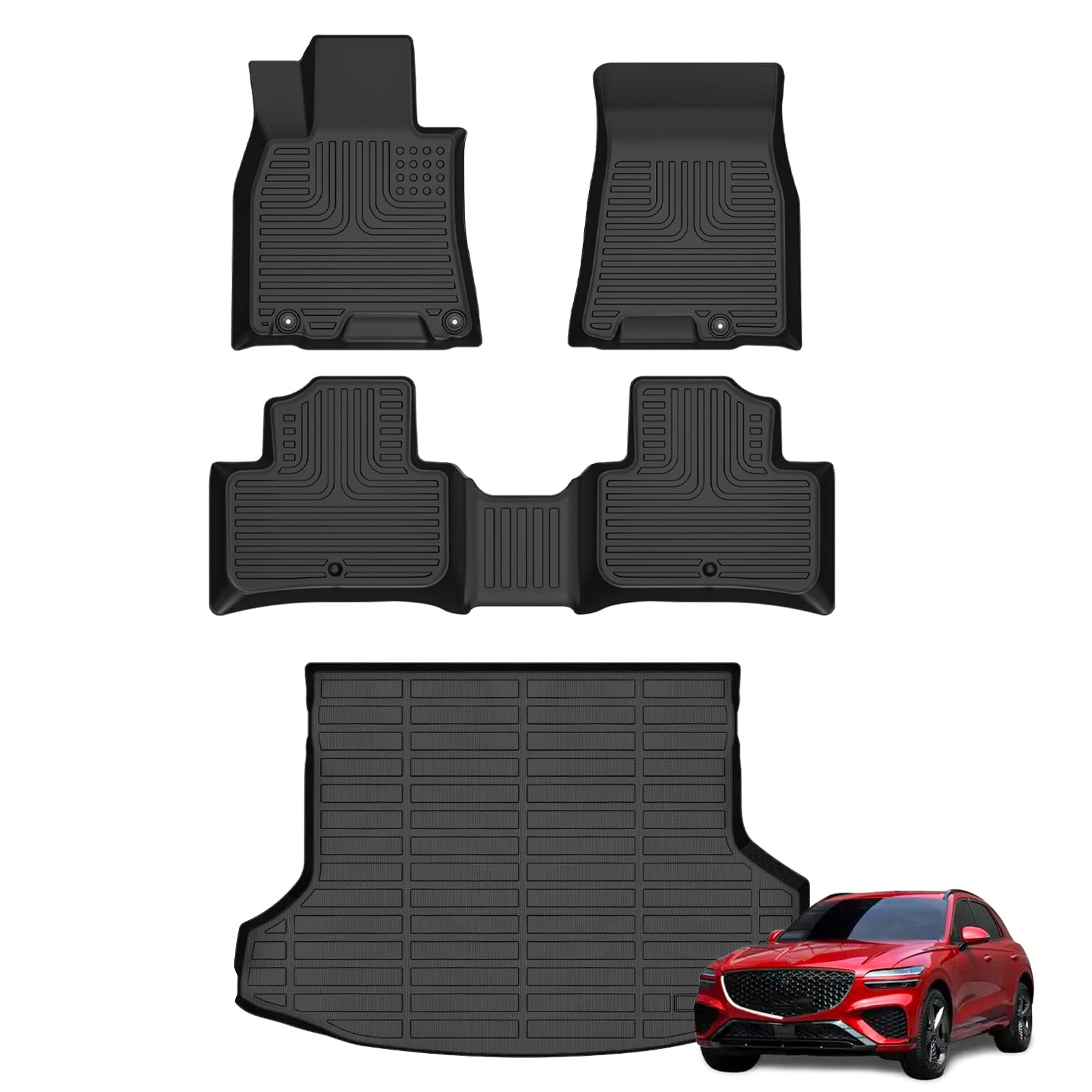 Floor Mats &amp; Cargo Liner for Genesis GV70 2022-2025 2026