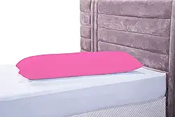 Fronha Travesseiro De Corpo Pele De Pêssego 1,35x0,45 Xuxão Rosa