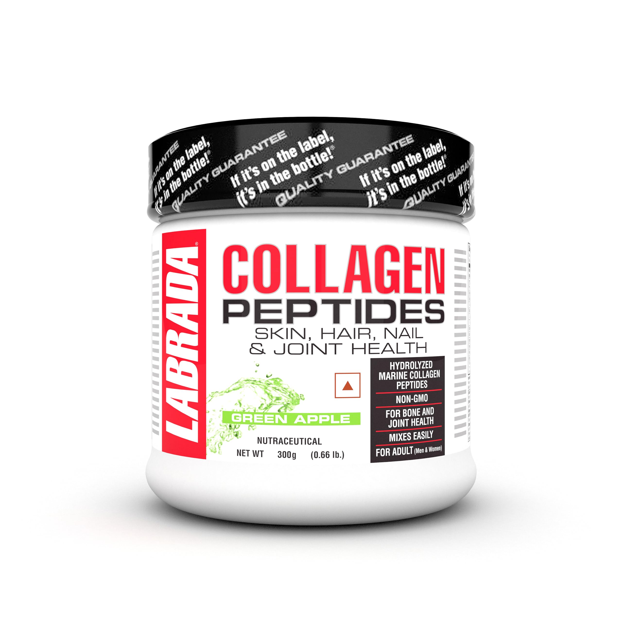 Labrada Marine Collagen Peptides, Green Apple, 300 g-image-23