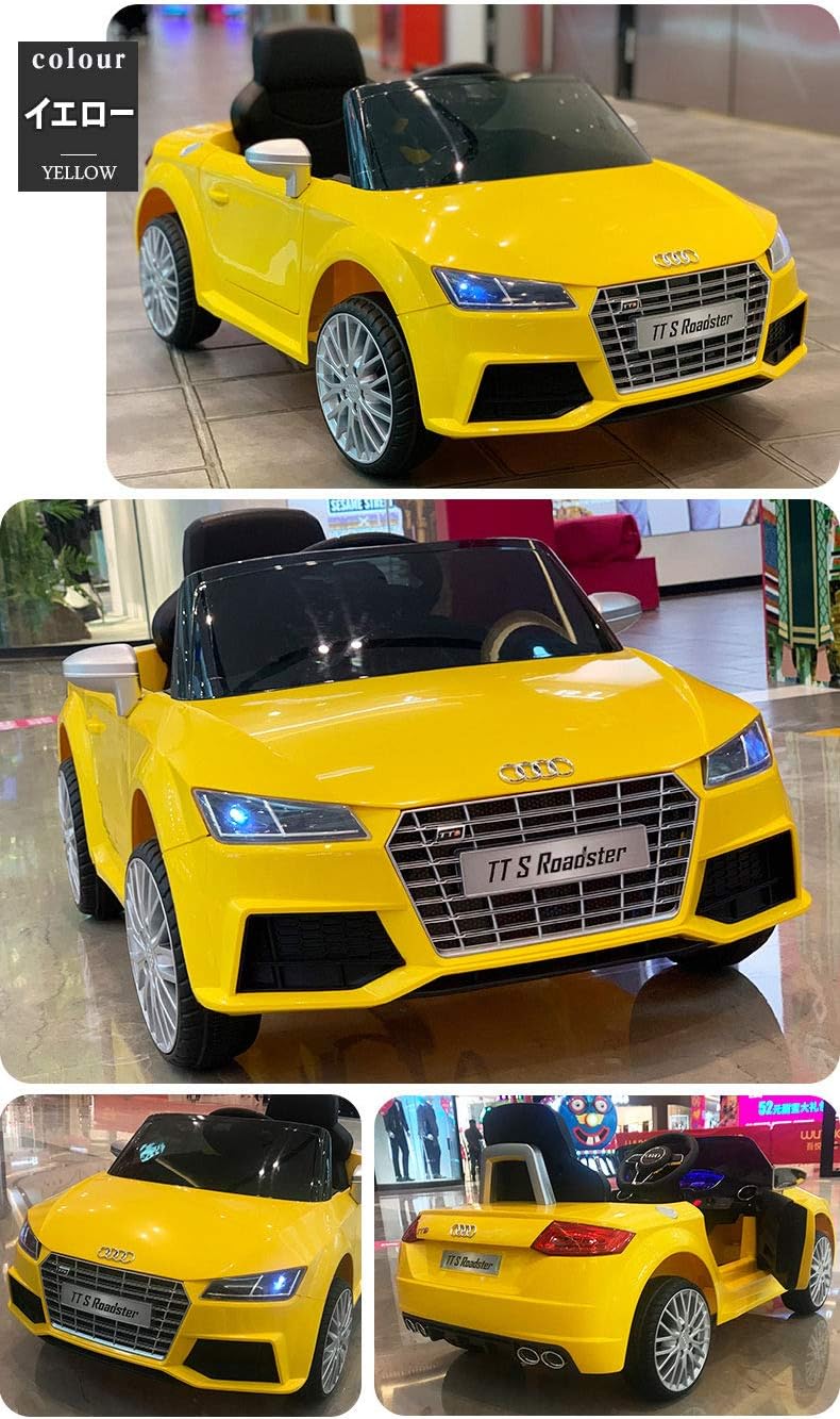 ナチュラルネイビー アウディ 子供用 電動自動車 TTSRoadster | ccfl.ie