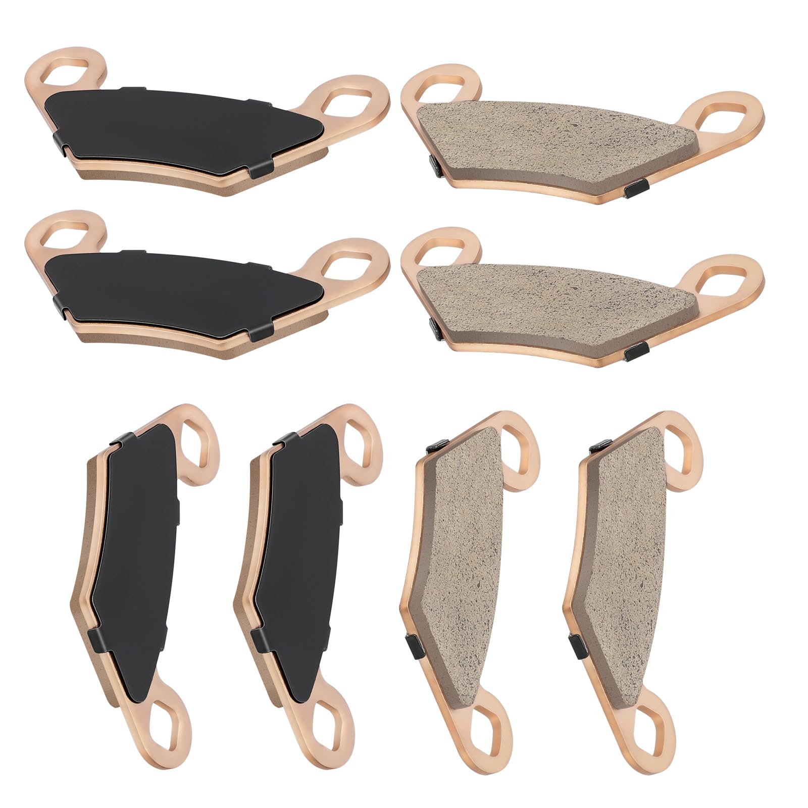 Sintere Bremsbeläge vorne und hinten passend für Polaris Sportsman 1000 Sportsman X2 /Touring/High Lifter 850/800 /700/550 /500 Scrambler 1000 ATP 500/330 2004-2019