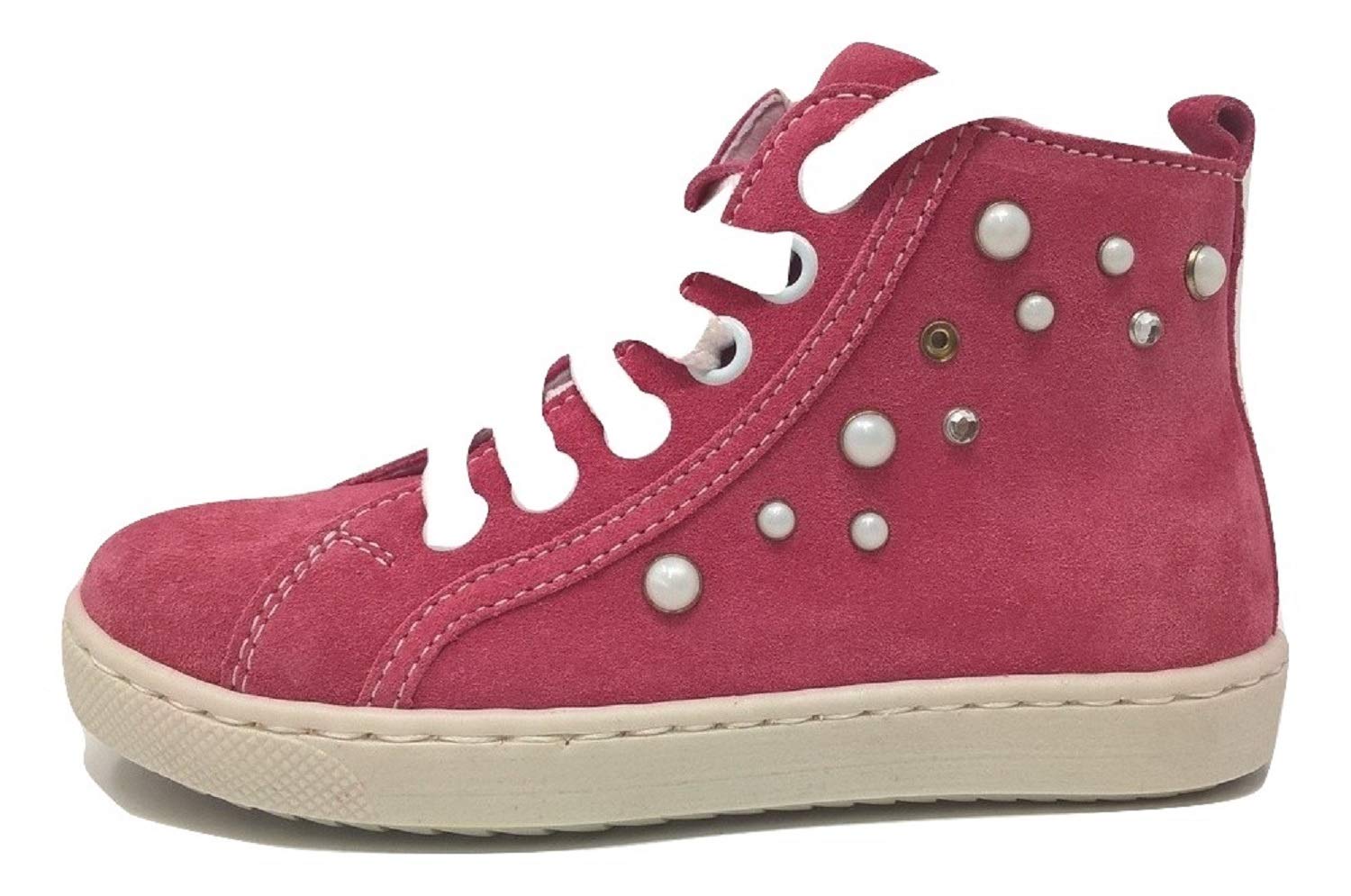 Baskets pour fille rose légères et confortables Balocchi 31