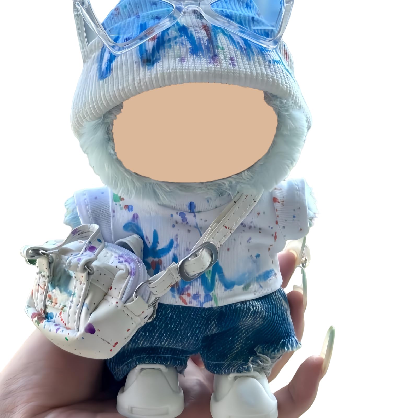 Amazon.co.jp: ラブブ 17cm 着せ替え服 落書きセット 6点セット