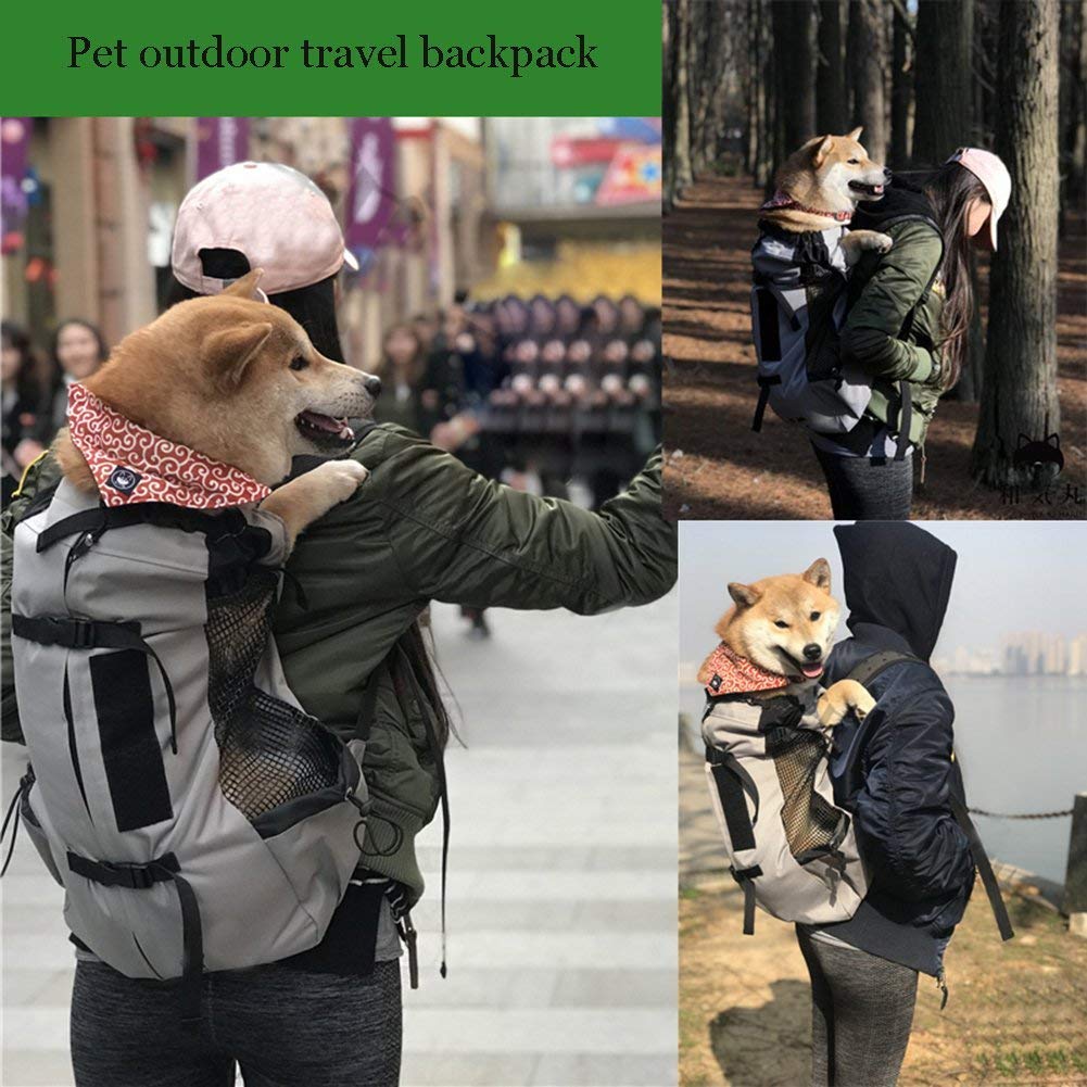 Draagbare buitentas Reistas for huisdieren/katten/honden met wielen, kattenkinderwagens for 2 katten Dubbellaags kinderwagen for huisdieren Opvouwbare zachte zijwagen (Color : Black