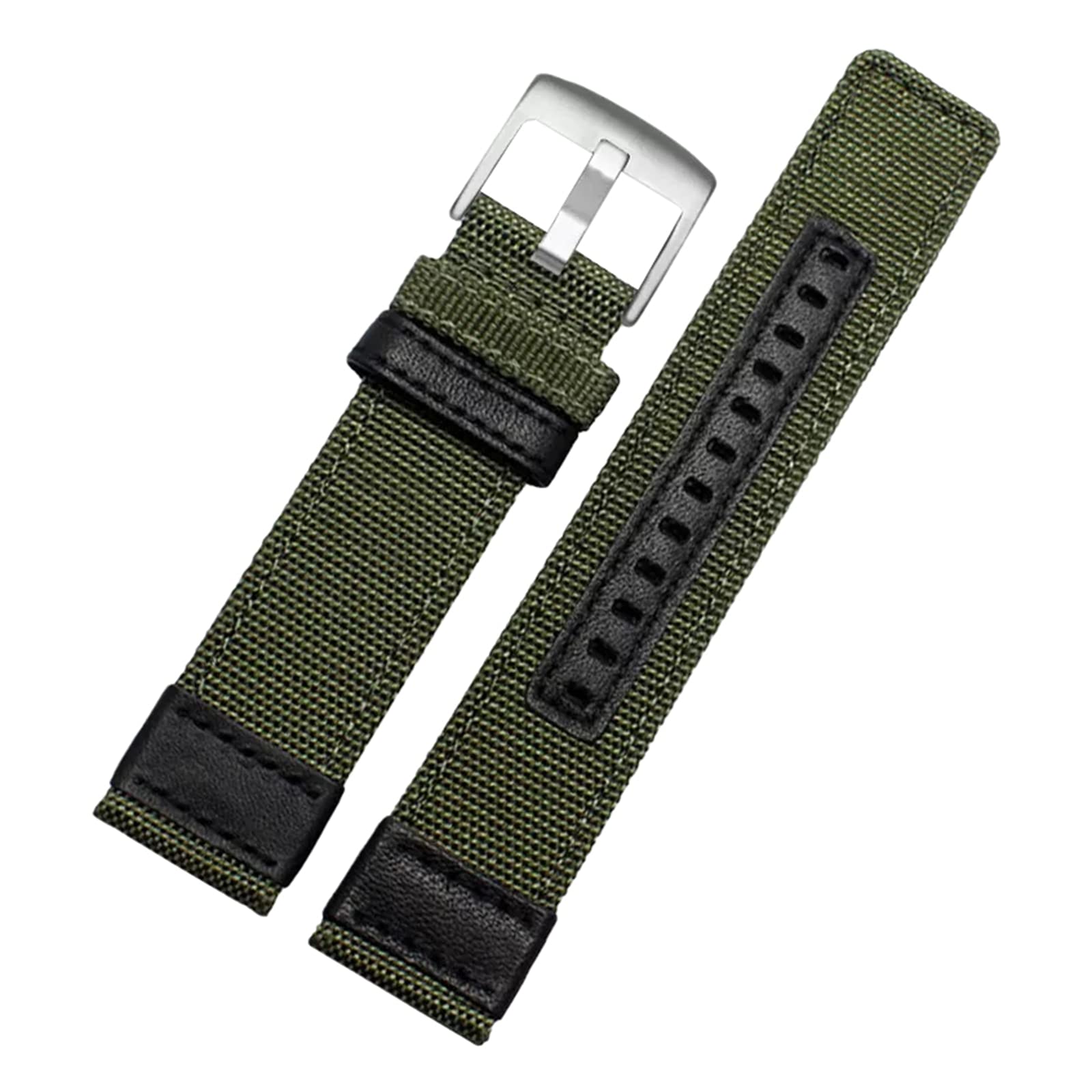 Bracelet de montre en nylon robuste 20mm étanche et élégant avec boucle ardillon