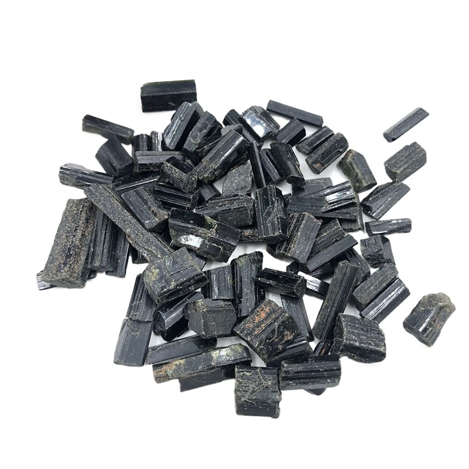 Cristallo Naturale Grezzo 10 g tormalina Verde Naturale Grezza Gemma di Cristallo Schorl Esemplare Originale creazione di Gioielli in Pietra Grezza Decorazione della Stanza