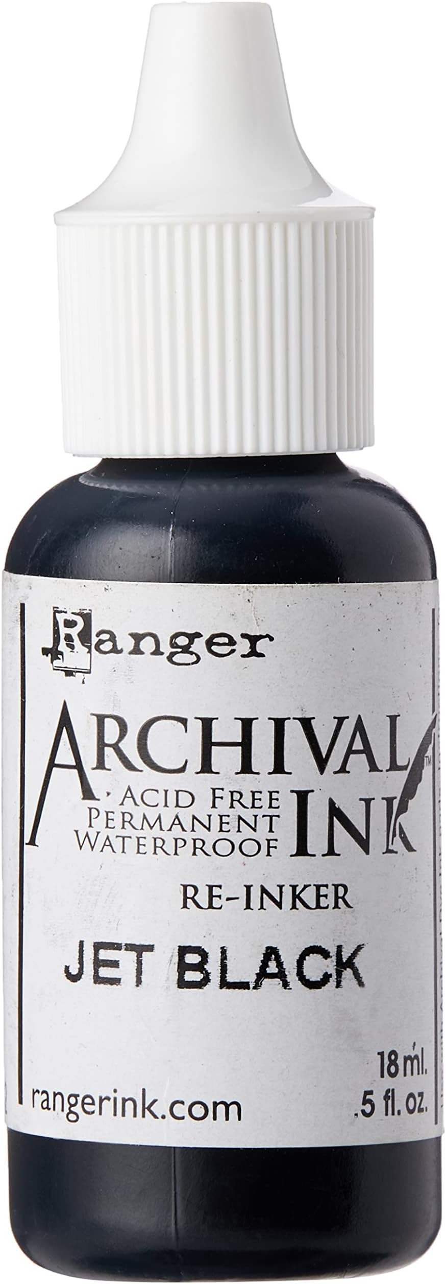 Archival Pad Re-inkers Ranger Industries Archival Re-Inker, Jet Black