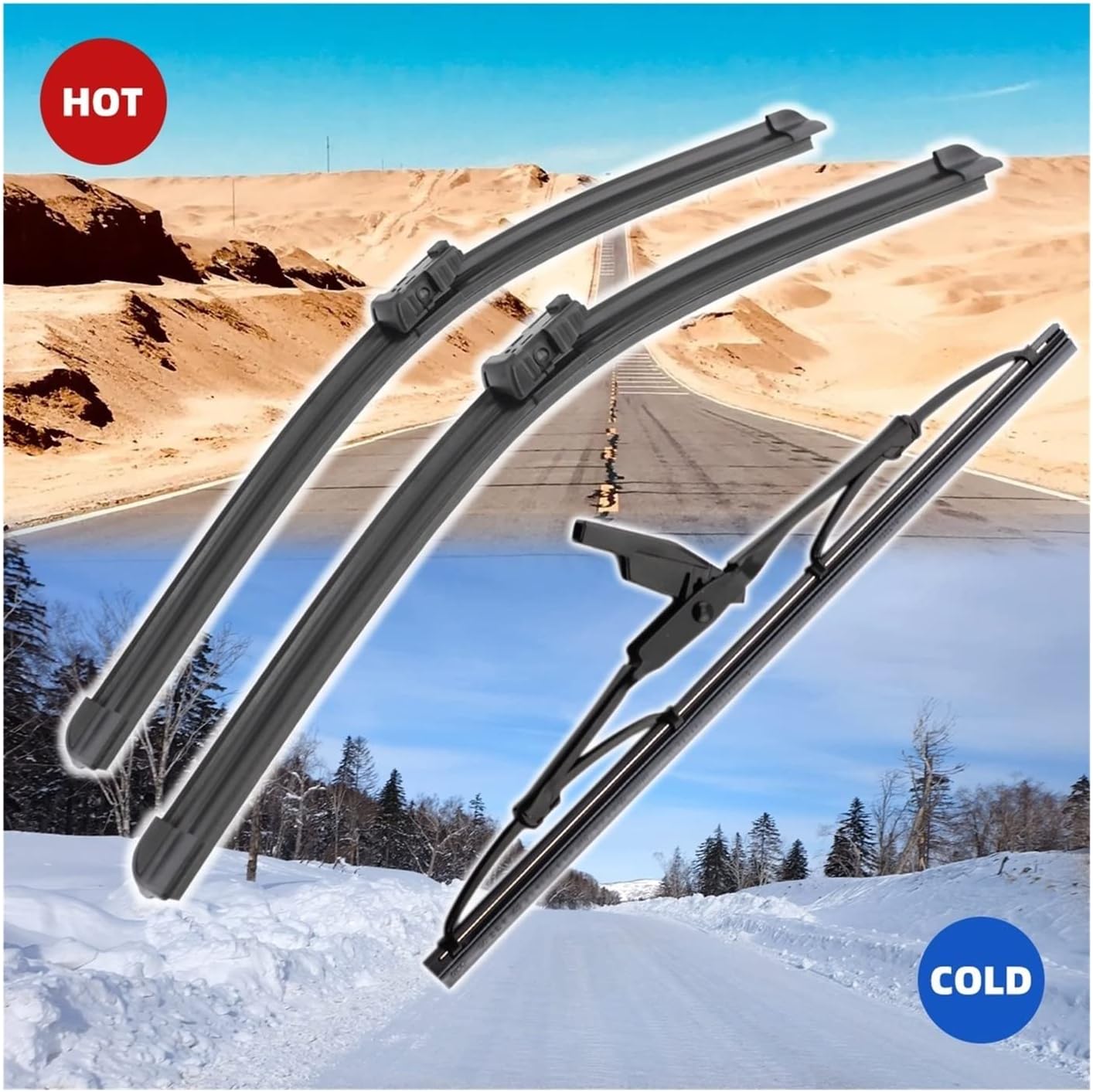 Wipers Replacement Kit For LAND For Evoque For L538 For ROVER 2011 2012 2013 2014 2015 2016 2017 Auto Parts Car Windshield Wipers 24"+21"+10".