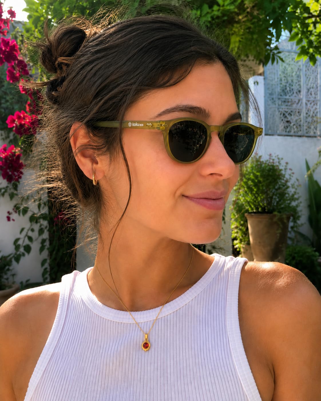 KOKU Eco – Gafas de Sol Unisex Sostenibles de Diseño Exclusivo, Fabricadas 100% con Material Reciclado, Lentes Polarizadas UV400 para Hombre y Mujer