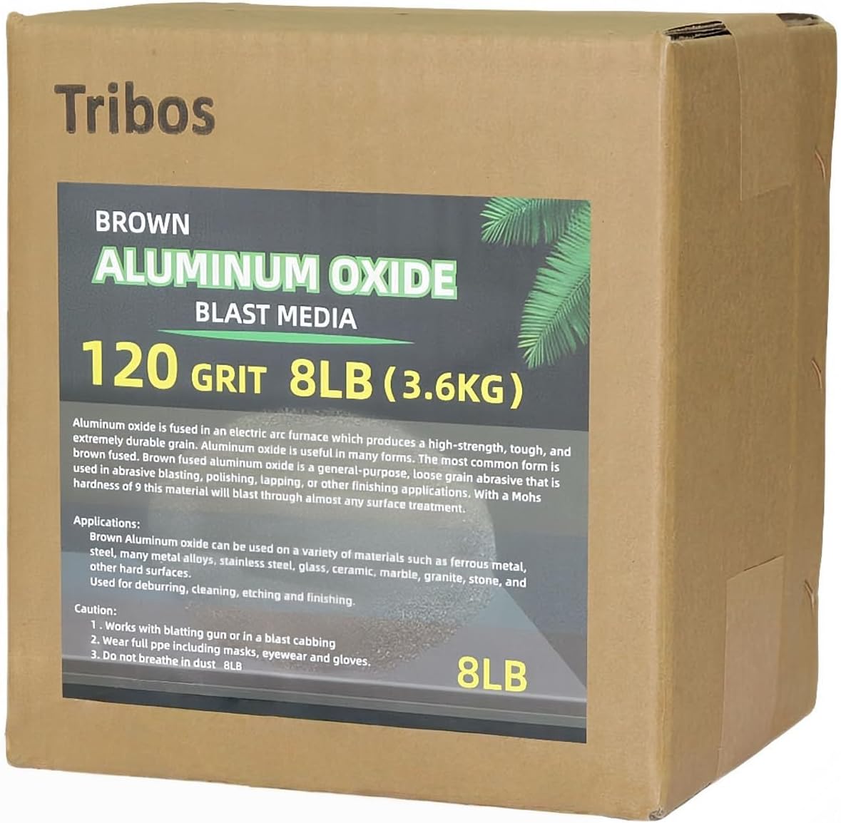 Medio de chorro de óxido de aluminio – Arena para arenadora – 80/100/120/220 Grano para metal, vidrio y cerámica