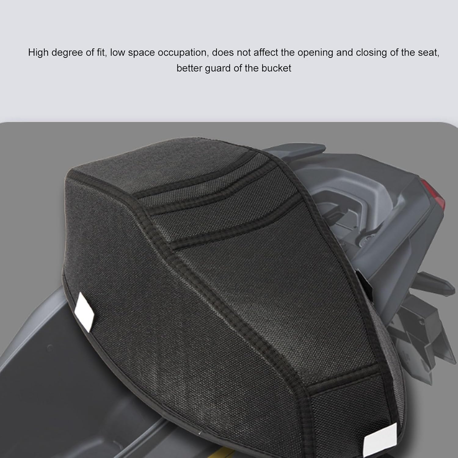 Motorcycle Trunk Protector Liner, Motorcycle Storage Box Liner Luggage Tank Cover Seat Bucket Pad Scratch Proof for ADV160 2021 to 2024