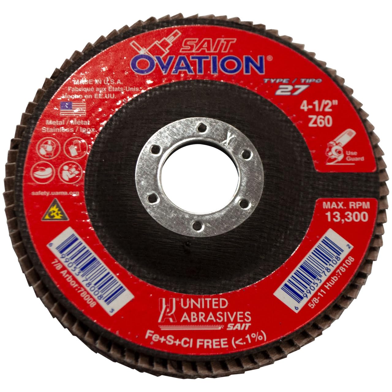 Amazon.com: OVATION 4-1/2 X 7/8 Z 60X (QTY: 10) : Everything Else