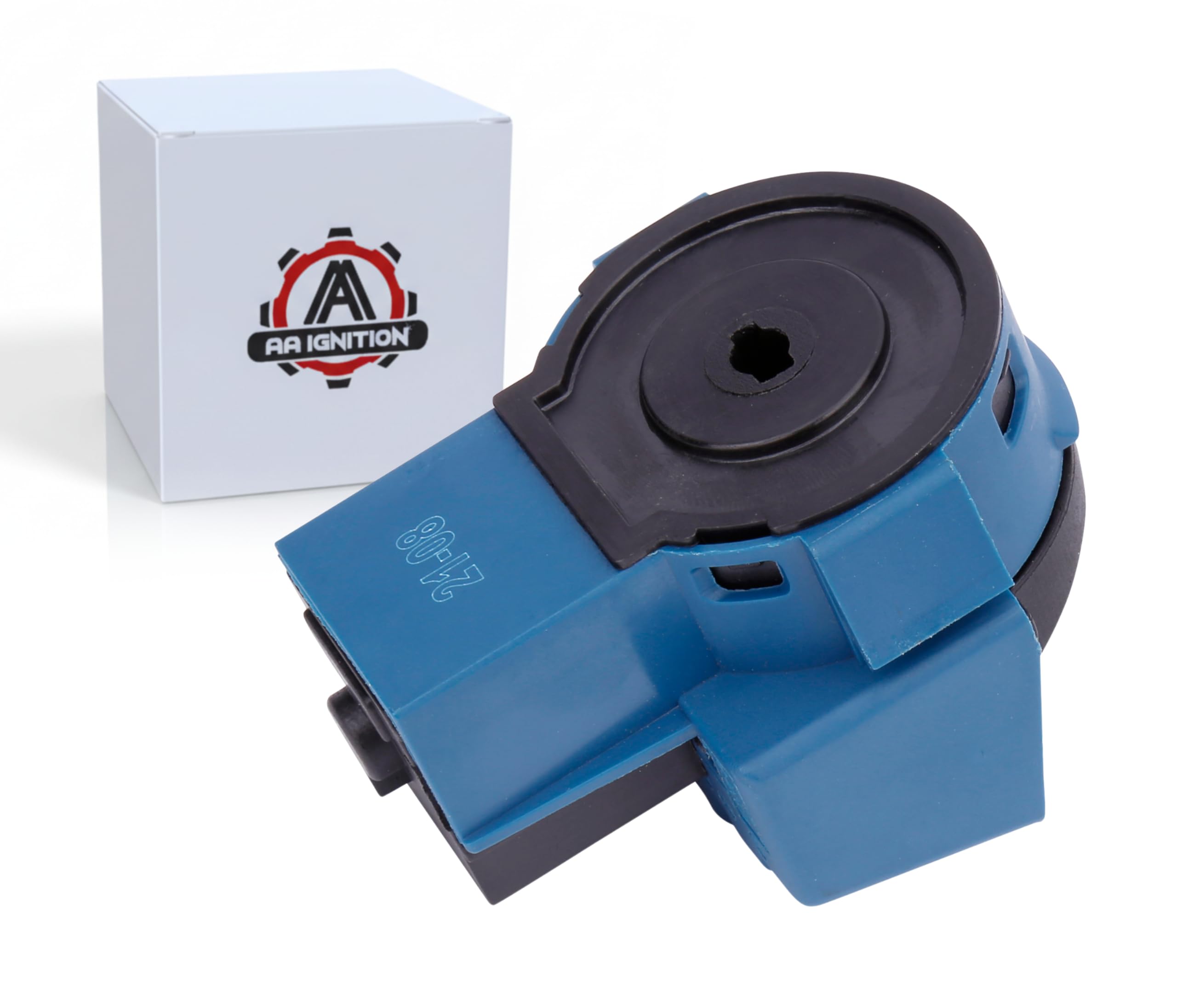replacement automotive ignition key starter switch by aa ignition - compatible with ford, lincoln mazda & mercury vehicles - engine & electronics activator - replaces part numbers 98az11572a, 924-867