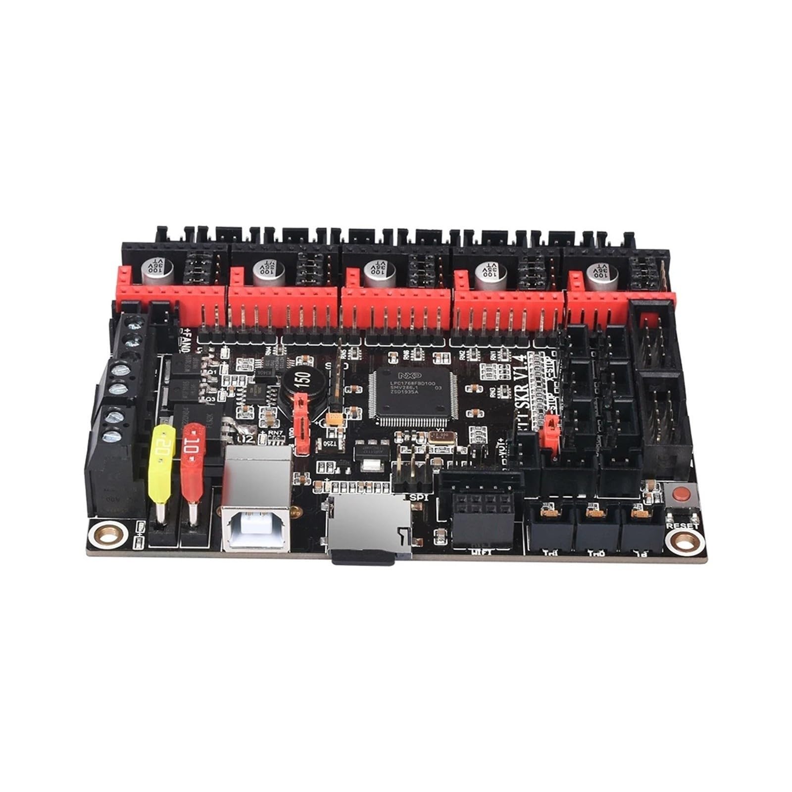 Aixinong1 Płyta sterowania BTT SKR V1.4 Turbo TMC2209 do drukarki 3D Ender 3 2.4 LPC1769(For SKR V1.4 Turbo,Only)