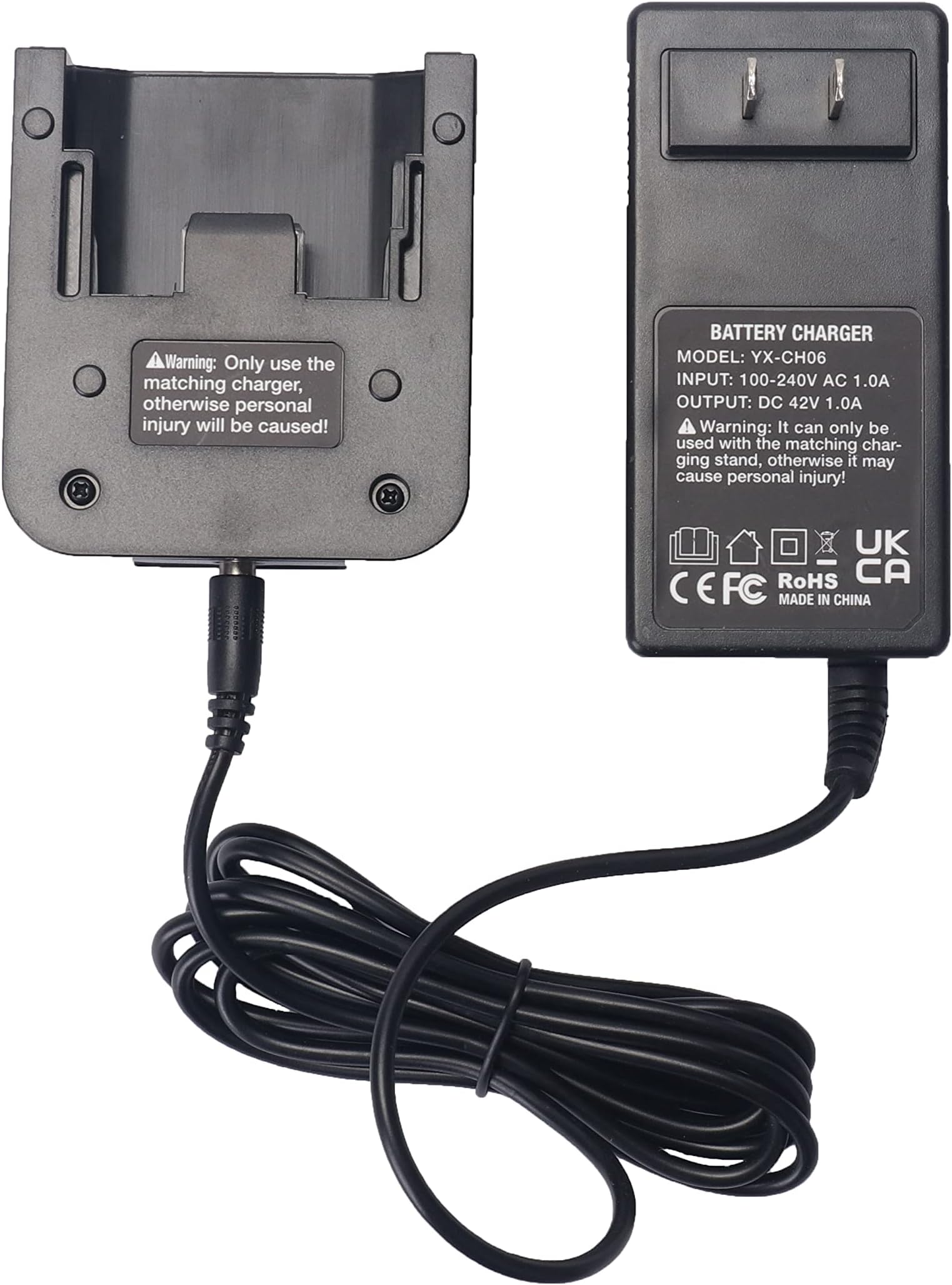 40V Battery Charger Compatible with Black and Decker 36V/40V Lithium Battery