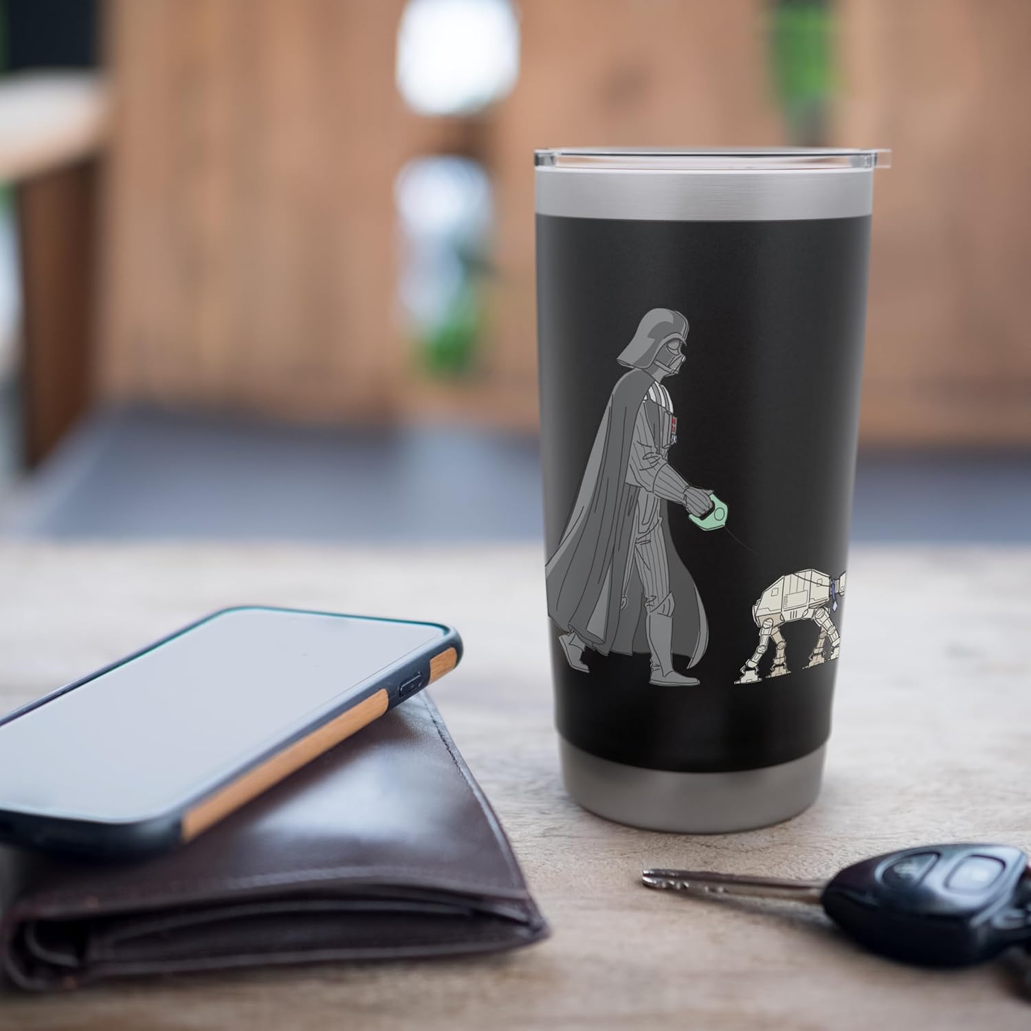 Star Wars Darth Vader AT-AT Walker Disney+ Stainless Steel Insulated Tumbler - Image 7