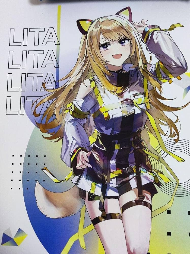 希少品】KMNZ LITA LIZ ダイカット アクリルキーホルダー