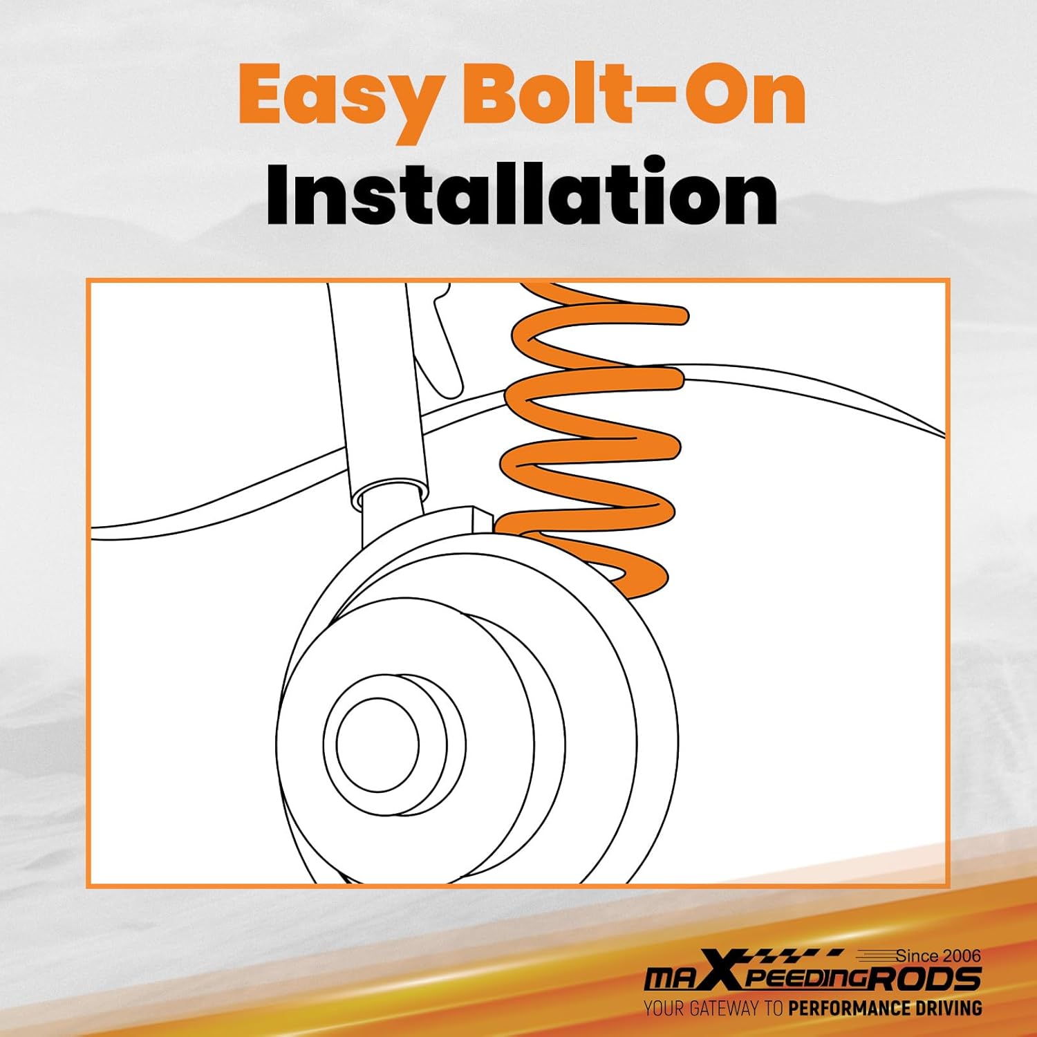 maXpeedingrods 1-3” Front Lift Spring Kit for Toyota 4Runner 2003-2023, for Toyota FJ Cruiser 2007-2014, for Toyota Tacoma 2005-2015